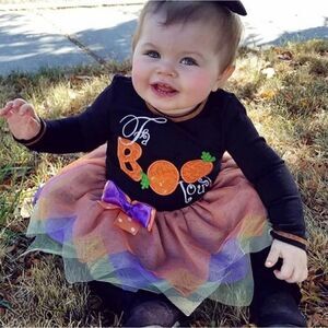 NWT Bonnie Baby Halloween "FaBOOlous" Set